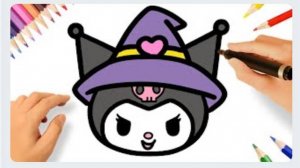 КАК РИСОВАТЬ КУРОМИ🖤🎀