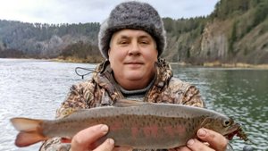 Осенняя ловля ленка на джиг. Новая песня