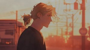 Девушка в синем