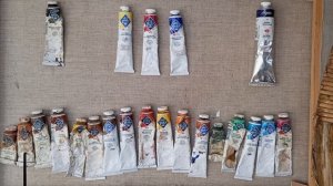 Урок 9 Секреты для начинающих художников.Как выбрать масляные краски??? Художник Голубев Александр