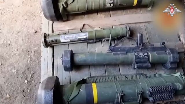 Трофеи, захваченные бойцами группировки войск «Восток»