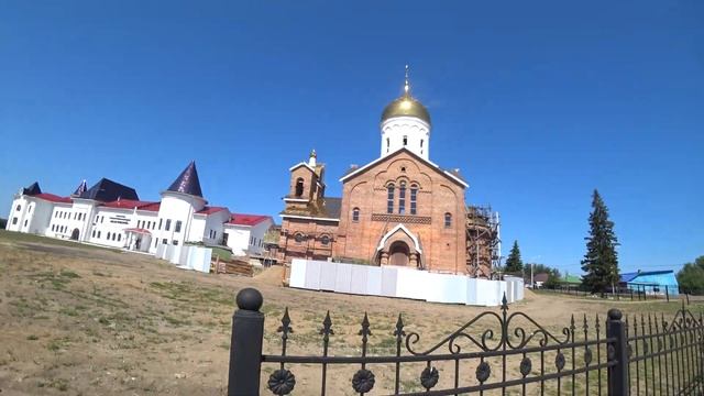 Недостроенный храм село Казачинское Красноярского края