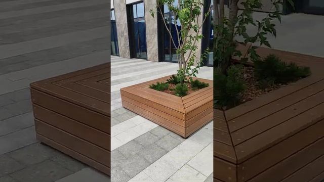 Жилой комплекс Парк столиц. Обустройство со стороны улицы