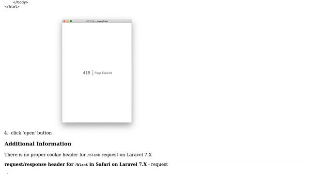 I am getting anCSRF token mismatch exception in Safari on Laravel 7.X when I post a form request... смотреть онлайн