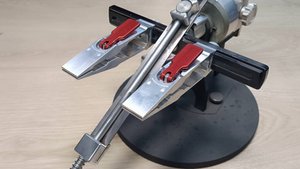 Заточка ножа на новых зажимах для Профиля