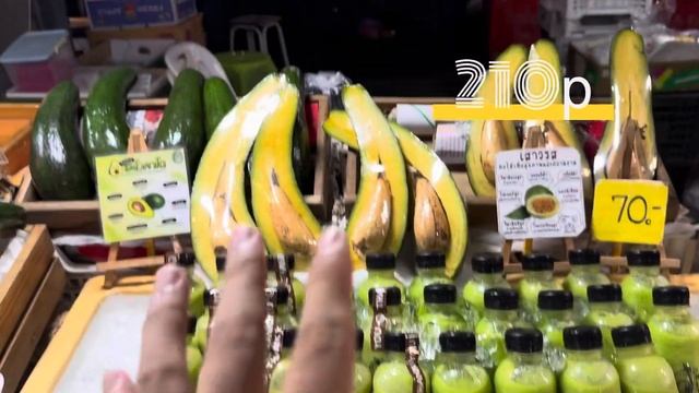 ЦЕНЫ на ЕДУ в ночном рынке Таиланда.  Паттайя 2024