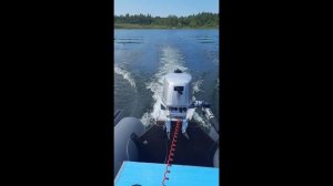 Глисс мотор Jet Marine T5BMS +лодка Лоцман 260 пайол