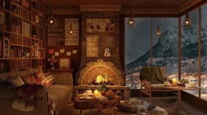 Cozy Coffee Shop Bookstore Ambience with Piano Jazz Music for Relaxing, Studying and Working 3 часа