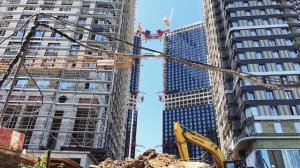Строительство высотного ЖК Событие-4, 08 июля 2024
