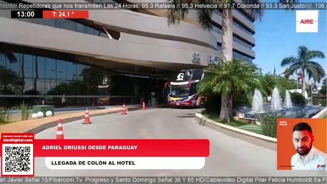 El plantel de Colón llegó a Paraguay y concentra de cara al partido con Cerro Porteño смотреть онлайн