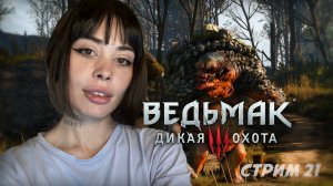 БУКВАЛЬНО 0% СЮЖЕТА // стрим 21 // Ведьмак 3: Дикая Охота (The Witcher 3: Wild Hunt)