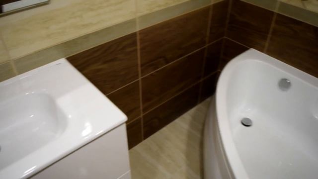 Обзор выполненного ремонта в совмещенном санузле ! смотреть онлайн