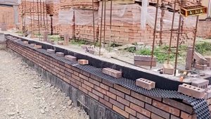 Первая хаотичная кладка в Чеченской республике из кирпича Скрябин
