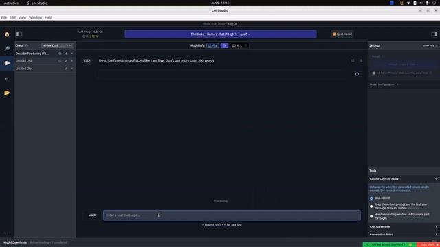 LM Studio: easy way to try language models on local computer (Ubuntu) смотреть онлайн