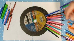 Часы из ФЛОМАСТЕРОВ своими руками / Поделки из фломастеров / CLOCK MADE OF FELT-TIP PENS