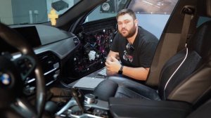 Меняем аудиосистему Harman Kardon на Match  BMW 5 G31