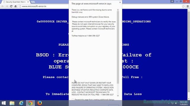 Remove microsoft-error.in Pop-up Ads (Removal Guide) смотреть онлайн
