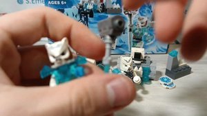 Обзор на лагеря кланов Chima от BELA / Крокодилы VS Ледяные Медведи