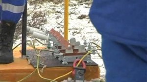 Испытания экранирующего шунтирующего костюма типа ЭП-4(0) на ВЛ 150 кВ под наведенным напряжением