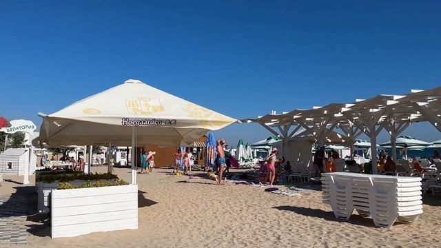 Новый  пляж в Евпатории | ЗАОЗЕРНОЕ | ЛАЗУРНЫЙ БЕРЕГ