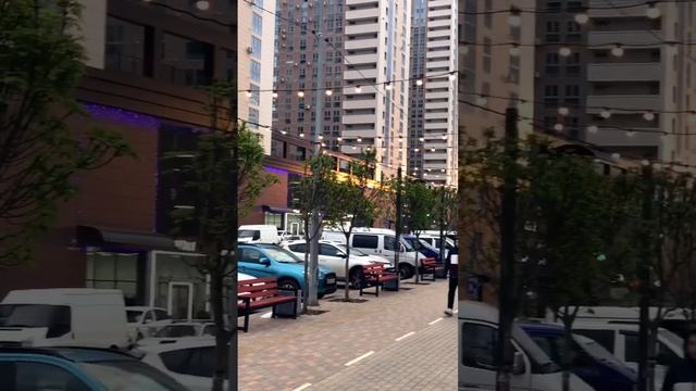 Вечер в Краснодаре - огни и шум города краснодар вечер весна