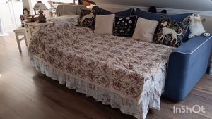 Меня пригласили в удивительную квартиру! Чудесный винтаж, мастерство вышивки, стильный интерьер.