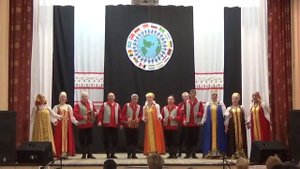 Народный коллектив «Хор русской песни» русская народная песня «Дуня»