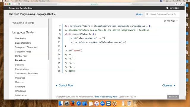 iOS Application Development Tutorial 1: Swift Programming