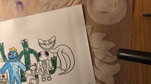 Раскраска Радужные Друзья Глава 2(Rainbow Friends Chapter 2)