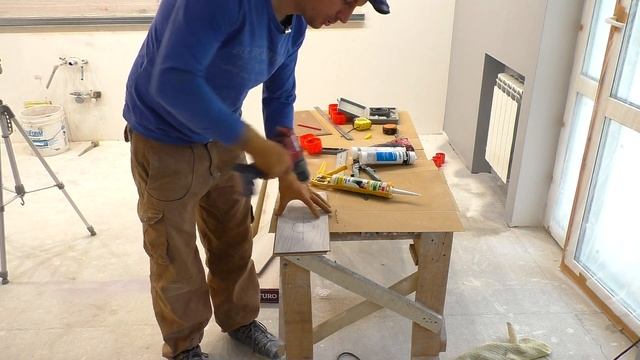 Делаем фартук для кухни из ламината! Все этапы! смотреть онлайн