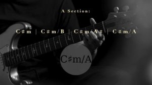 Huge Ambient Rock Guitar Backing Track in C♯ minor