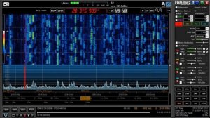 27.10.2024 07:50UTC, [10m, ham], Красивая картинка диапазона 10 метров во время контеста