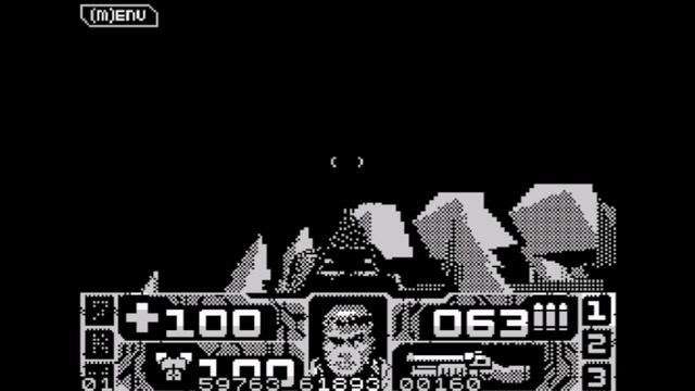 DAGGERFALL v.0.01 alpha (2024 / New ZX Quake Engine) Preview, ZX Spectrum 128k (3,5 MHz)