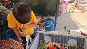 The days of the Peren family preparing to move.  John Bibi's brother comes to visit the famil🍚🍗