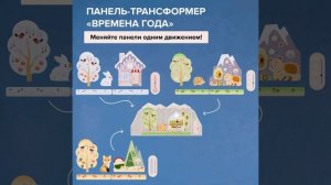 Обзор на многофункциональную панель-трансформер "Времена года"