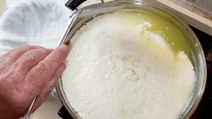 💥 Домашний творог | Готовим творог в су-вид на сыворотке | Творог из магазинного молока