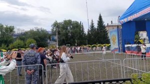 Губернатор Курганской области В.М. Шумков приехал в Далматово.