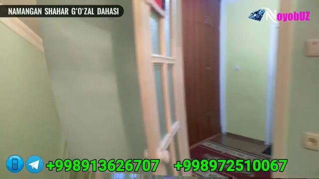 3 ҲОНАЛИ КВАРТИРА, ЖИҲОЗЛАРИ БИЛАН СОТИЛАДИ.. *Наманган *