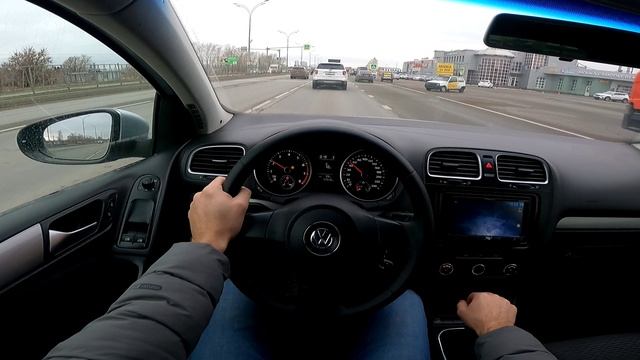 2012 Volkswagen Golf 1.6 POV TEST DRIVE смотреть онлайн