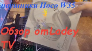 Бюджетные беспроводные полноразмерные Bluetooth наушники Hoco W35 с Wildberries