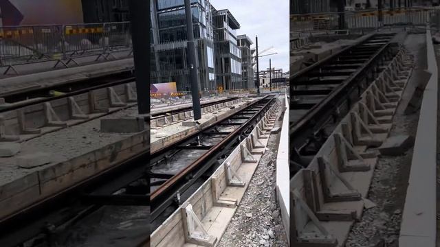 Строительство новой трамвайной линии в центре Таллина ￼ смотреть онлайн