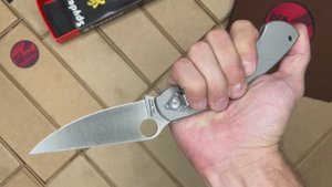 Spyderco Military (Титан) A+++ Реплика на керамике - обзор
