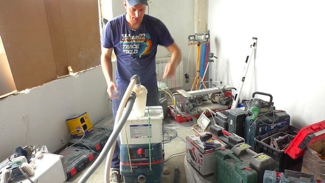 Циклон в работе! Модернизация пылесоса Bosch GAS 25. Обзор! смотреть онлайн