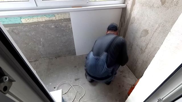 Утепление балкона или лоджии.Самый простой способ.Теплый балкон