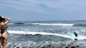 Японское море, пляж Патрокл во Владивостоке