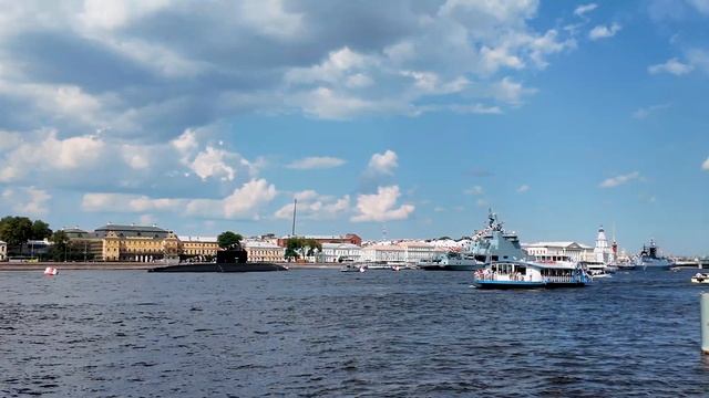 день ВМФ 2024 |Корабли в Неве смотреть онлайн