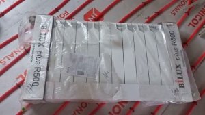 Распаковка — Радиатор биметаллический BiLux Plus R500