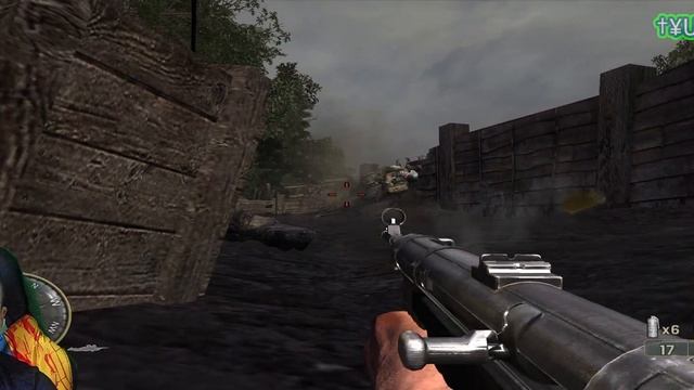 Call of Duty 3[PS3] - Chapter Nine - Laison River - Лэйсовая река #9 | Normal смотреть онлайн