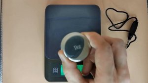 Калибровка кофейных весов с датчиком температуры (Китай)