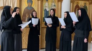 муз. А. Победимского, На руках старческих.( Стихира на Хвалитех. Сретение Господне.)